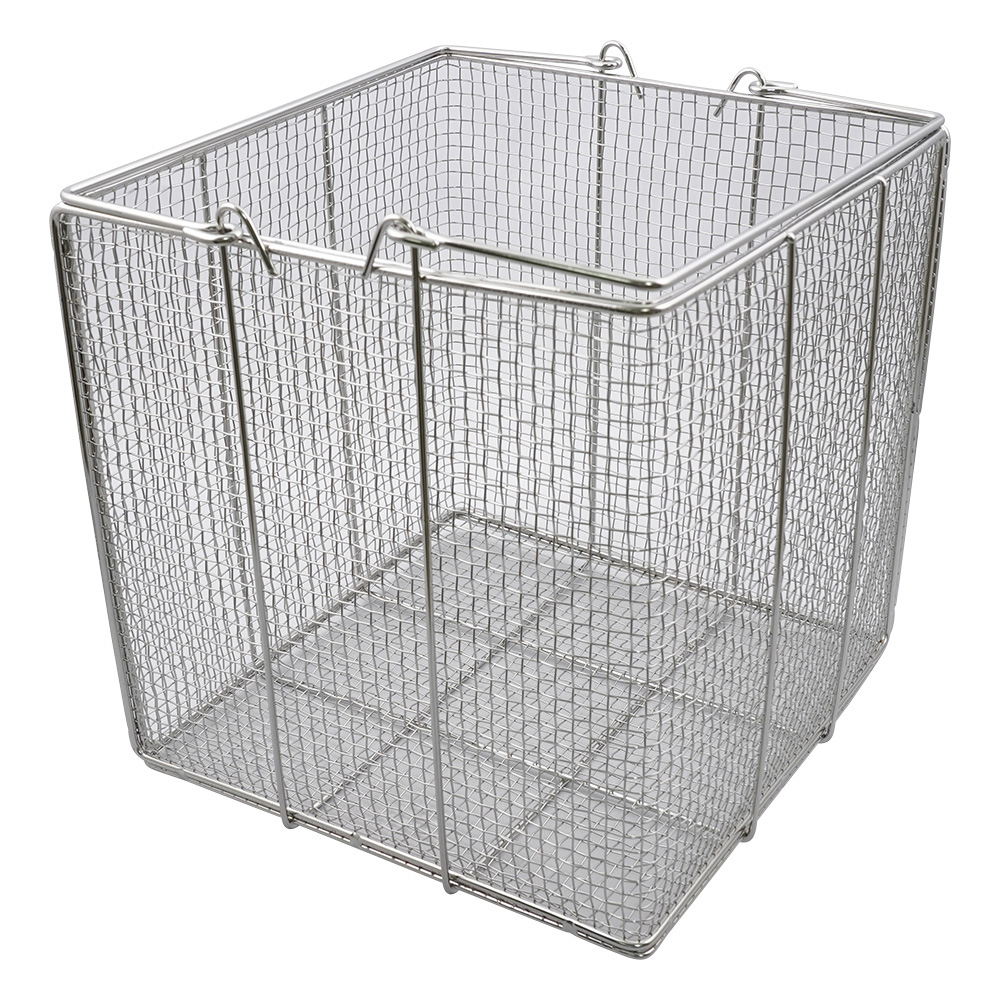 ステンレス洗浄カゴ　角型画像