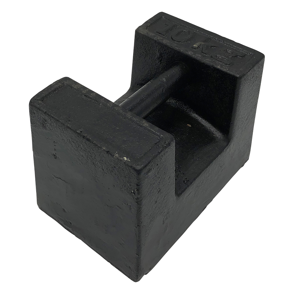 枕型分銅（鋳鉄製）画像