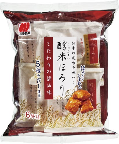 醇米ほろり　こだわりの醤油味　１２０ｇ画像