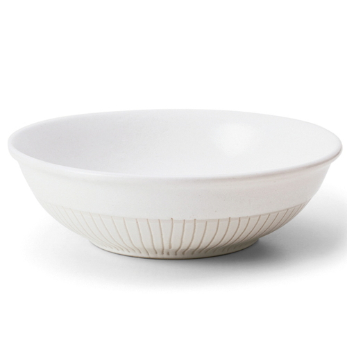 ボウル 21cm Craft Line クラフトライン 磁器 ホワイト画像
