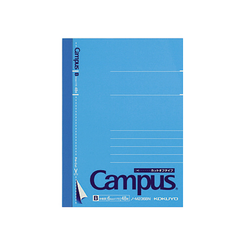 ｷｬﾝﾊﾟｽｶｯﾄｵﾌﾉｰﾄ B7 B罫 48枚 1冊画像