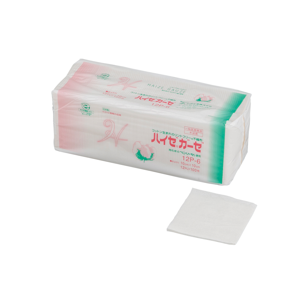 ハイゼ（R）ガーゼ No.6 1袋（100枚入）画像