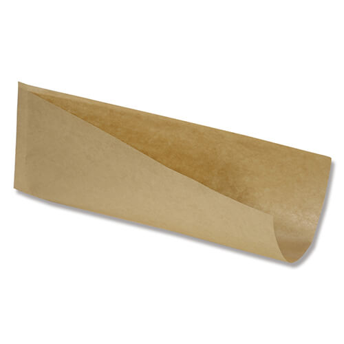 ホットドッグスリーブ L 未晒無地 100枚画像