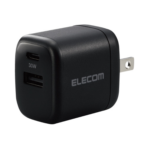 AC充電器　30W　小型　ブラック画像