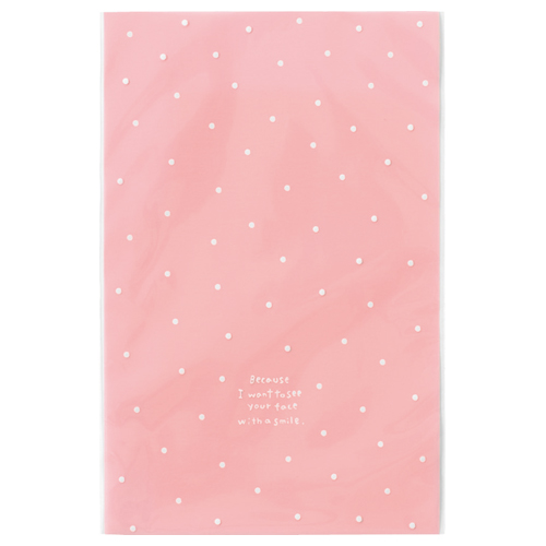 ﾄﾞｯﾄOPPｷﾞﾌﾄﾊﾞｯｸﾞ S ﾋﾟﾝｸ 1ﾊﾟｯｸ(50枚)画像