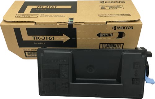 新品未使用 KYOCERA TK-3161　トナー　純正品 4本 純正トナー TK－3161 ブラック | TK－3161 | 京セラ株式
