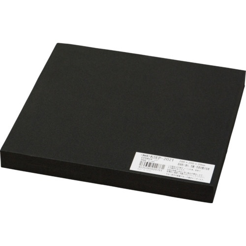 EPDMスポンジ　200×200　20t　黒　1枚画像