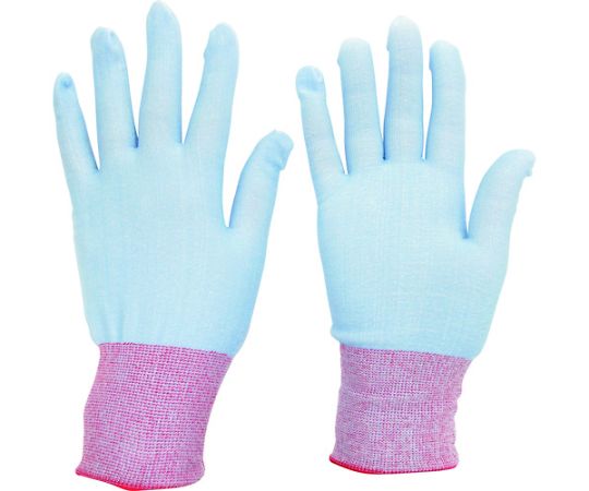 耐切創性手袋 カットガード182 ブルー 最薄手タイプ M画像