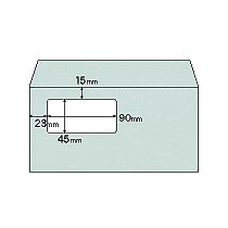 窓つき封筒 A4三ﾂ折用 ﾒﾀﾙ 1箱(200枚)画像