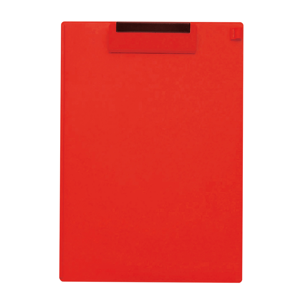 クリップボード　A4E　赤画像