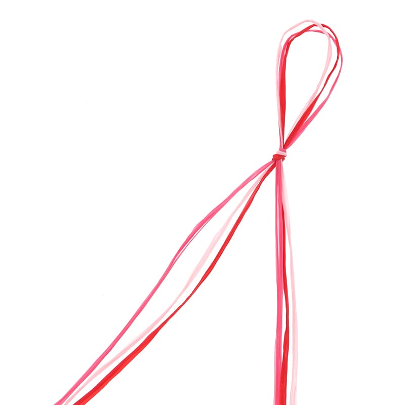 レーヨンラフィア　３×３０　ナチュラルレッド画像