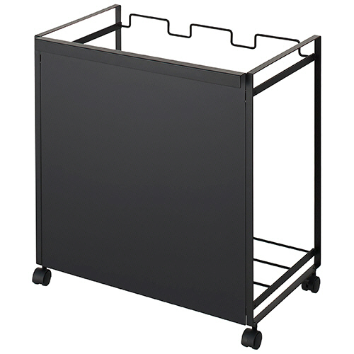 目隠し分別ﾀﾞｽﾄﾜｺﾞﾝ ﾀﾜｰ 3分別 ﾌﾞﾗｯｸ 1台画像