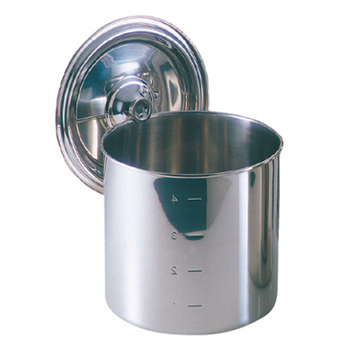 EBM ﾓﾘﾌﾞﾃﾞﾝ 寸胴鍋・ｷｯﾁﾝﾎﾟｯﾄ(目盛付) 18cm 手無 1個 | 8822400 | 江