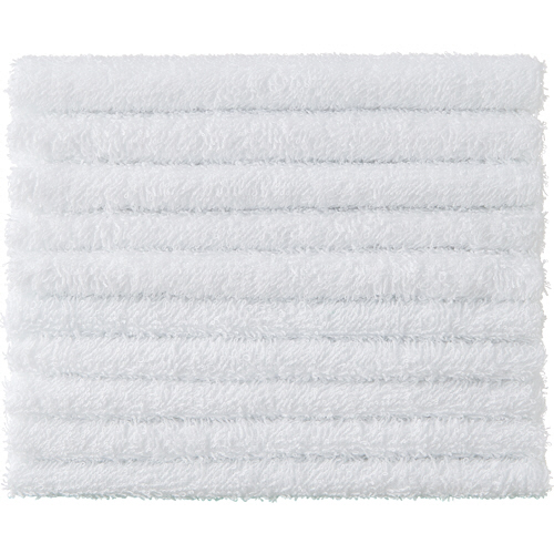 おしぼりﾀｵﾙ ﾎﾜｲﾄ 110匁 1ﾊﾟｯｸ(10枚)画像