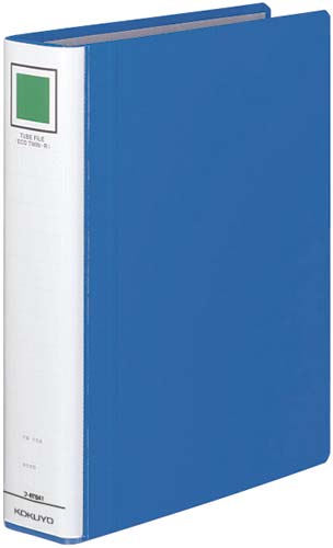 チューブＦエコツインＲ青Ｂ５縦背幅５５ｍｍ４－９冊画像