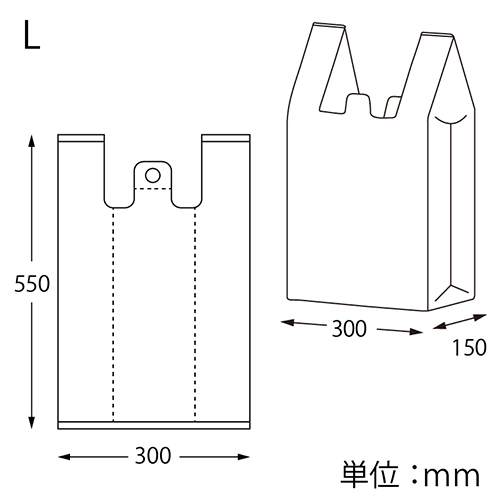 商品のお持ち帰りに！有料化が不要のレジ袋