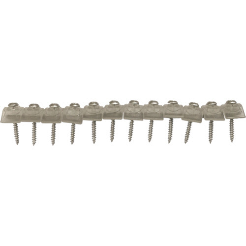 ﾎﾟﾘｶ連結波板ﾋﾞｽ 12連×2本 4.2×35mm ｸﾘｱｰ 1箱(24本)画像