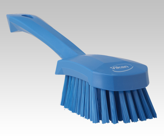 ロングハンドルブラシ ハードタイプ 青