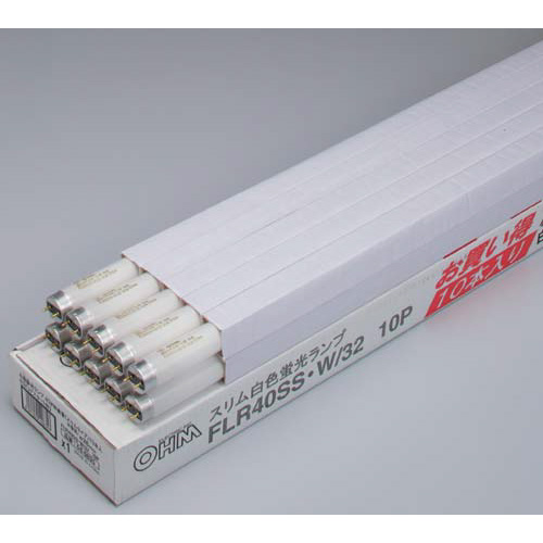 蛍光灯　一般形　ラピッド　スリム４０Ｗ白色　１０本画像