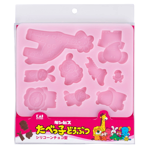 チョコレート型 たべっ子どうぶつ シリコーンチョコ型画像