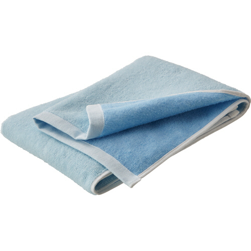 国産残糸ﾌｪｲｽﾀｵﾙ ﾌﾞﾙｰ 1ﾊﾟｯｸ(3枚)画像