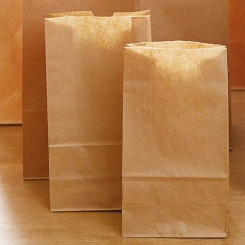 持ち帰りやラッピングに最適なクラフト角底袋