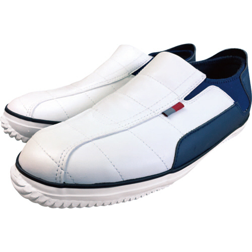 先芯入 ｶｶﾄが踏めるｽﾘｯﾎﾟﾝ ｾｰﾌﾃｨｰﾍﾟｺ ﾎﾜｲﾄ M 1足画像