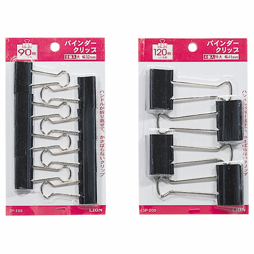 ﾊﾞｲﾝﾀﾞｰｸﾘｯﾌﾟ 大 口幅32mm 1ｾｯﾄ(80個:8個×10箱)画像