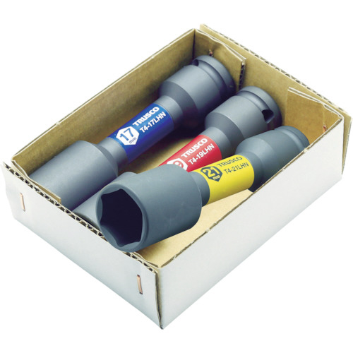 薄肉ﾎｲﾙﾅｯﾄﾛﾝｸﾞｿｹｯﾄ 3点ｾｯﾄ 差込角12.7 1ｾｯﾄ画像