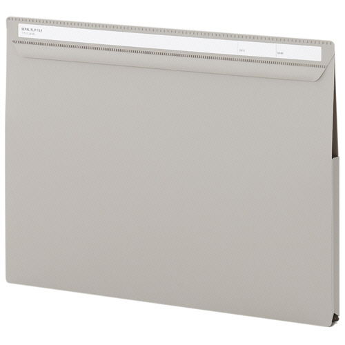 ｾﾊﾟﾙ ﾌﾘｯﾌﾟﾌｧｲﾙ A4ﾖｺ ﾗｲﾄｸﾞﾚｰ 1冊画像