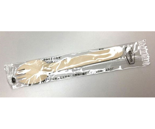 木製フォーク付スプーン140単袋入 透明 3000枚