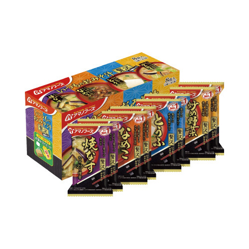 いつものおみそ汁贅沢４種セット　８食入画像