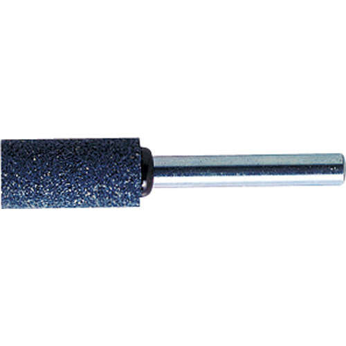 A(ﾌﾞﾙｰ)軸付砥石(軸径6mm) 円筒型 #36 1ﾊﾟｯｸ(5本)画像