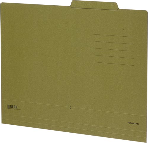 個別フォルダー＜ＮＥＯＳ＞Ａ４緑　１０冊画像