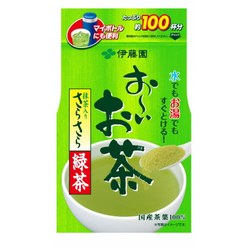 さらさらとける おーいお茶抹茶入り緑茶 80g/ﾊﾟｯｸ 1ｾｯﾄ(6ﾊﾟｯｸ)画像