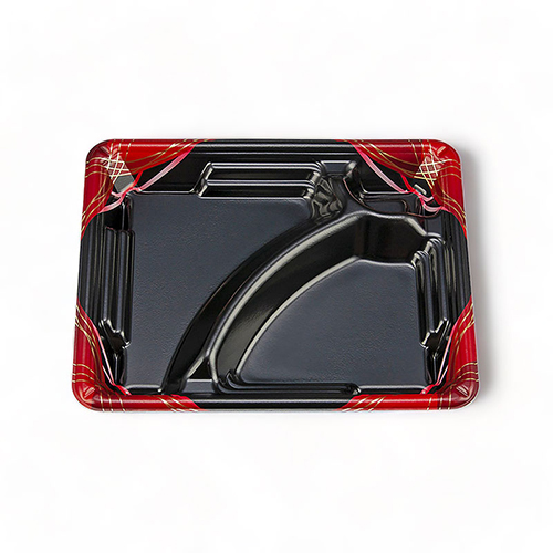 シーピー化成 弁当容器 TN味来7S-1 あやな赤 本体