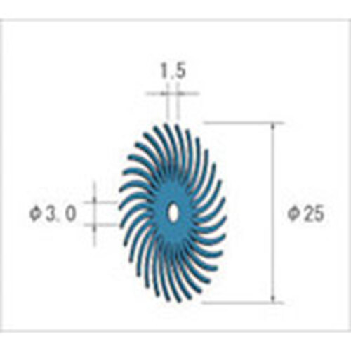 ﾌｪｻﾞｰｺﾞﾑ砥石 1ﾊﾟｯｸ(10枚)画像