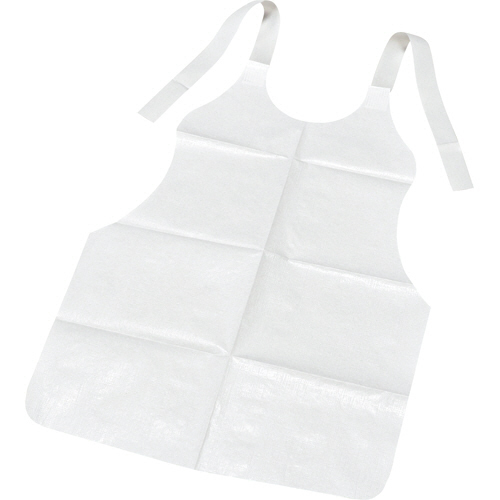 紙ｴﾌﾟﾛﾝ Sｻｲｽﾞ ﾎﾜｲﾄ 1ｾｯﾄ(1000枚:100枚×10ﾊﾟｯｸ)画像