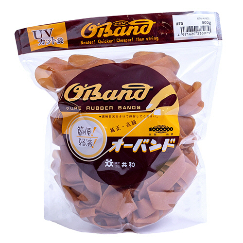 ｵｰﾊﾞﾝﾄﾞ #70 内径178mm 500g入 透明袋 1袋画像