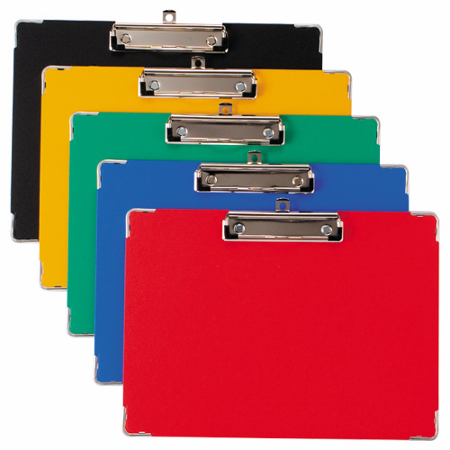 ｶﾗｰﾎﾞｰﾙ用箋挟 ｸﾛｽ貼り A4ﾖｺ ﾚｯﾄﾞ 1枚画像