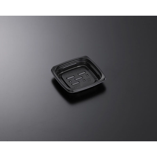 中央化学 軽食容器 CT デリトップ 11-11 BK 本体画像