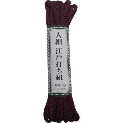 江戸打ち紐 中丸 約3m ｴﾝｼﾞ 1個画像