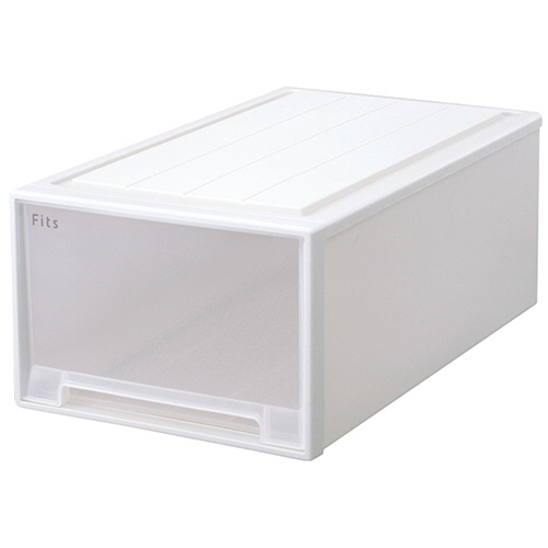 Fits ﾌｨｯﾂｹｰｽ 74-44L ﾎﾜｲﾄｸﾘｱ 1個画像