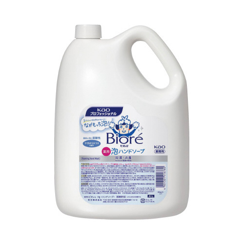 ビオレｕ　泡ハンドソープ　詰替　４Ｌ画像