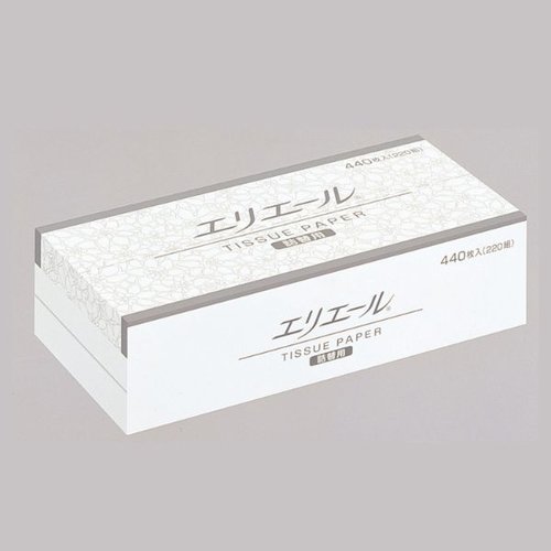 ティッシュペーパー ティシュー 詰替220W エリエール [ケース販売]