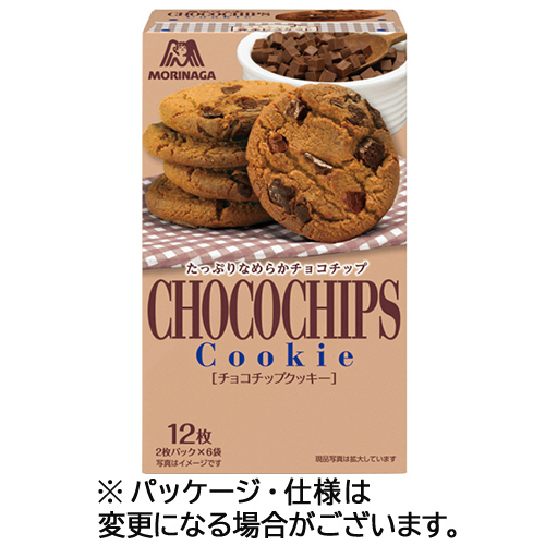 ﾁｮｺﾁｯﾌﾟｸｯｷｰ (2枚×6袋) 1箱画像
