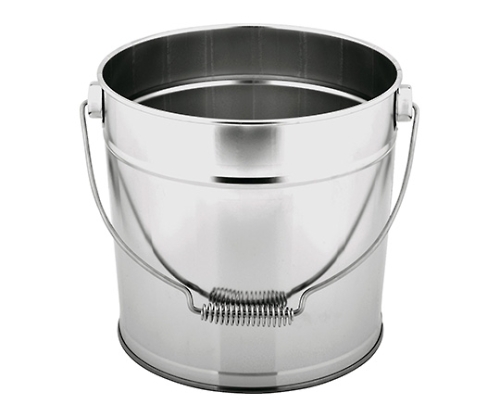 ステンレスバケット　8L　ツル取手画像