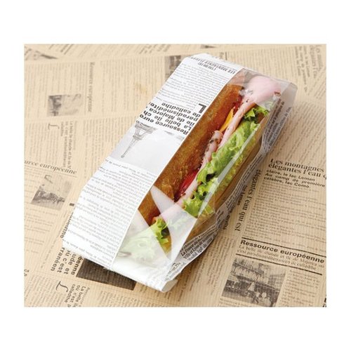 サンドウィッチ袋 No.62-4カスクートフィッセル窓ワイド 大阪ポリエチレン販売 [ケース販売]画像