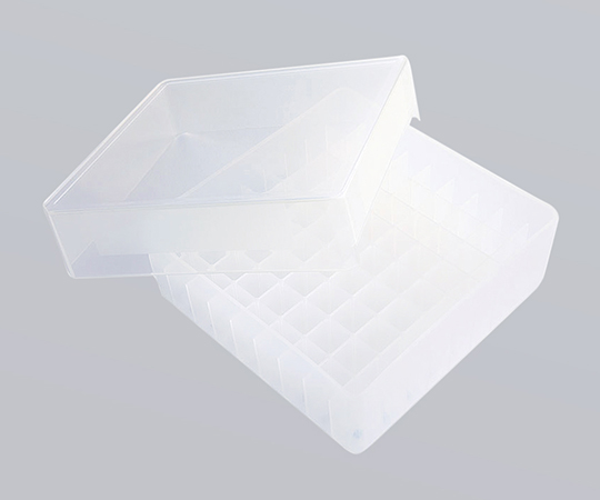 ストレージボックス 透明 130×130×47mm 81本収納 1袋（5個入）画像