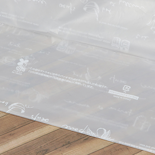 商品のお持ち帰りに！手抜き加工のポリ袋